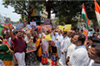 Udupi: Mahila Congress members decry price rise of domestic LPG